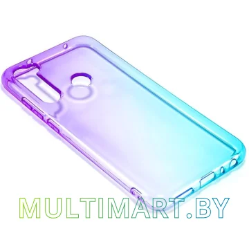 Чехол для телефона Case Gradient Dual для Xiaomi Redmi Note 8T (сине-фиолетовый)